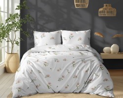 Pościel bawełniana 160x200 Delikatna Stokrotka 5757A