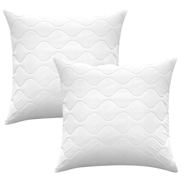 Przejdź do produktu 2 x Poduszka 70X80 cm z zamkiem pikowana gruba 960g 