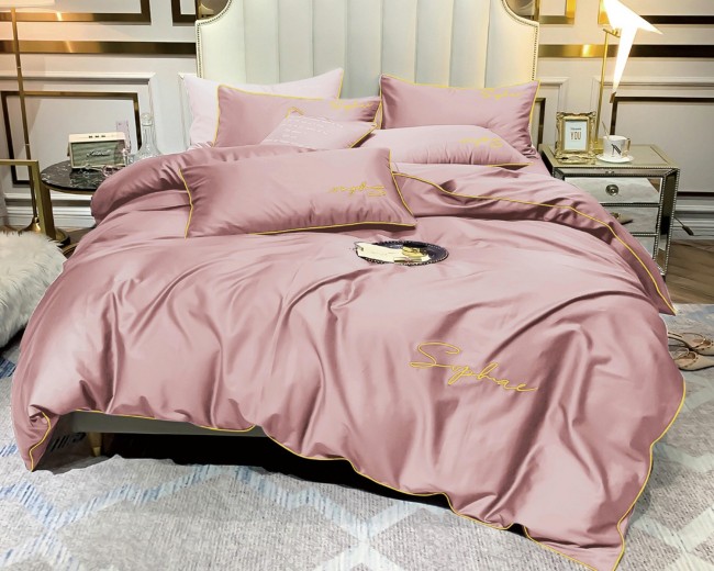 Przejdź do produktu Pościel 200x220 cm 3 częściowa z haftem FHL 2649