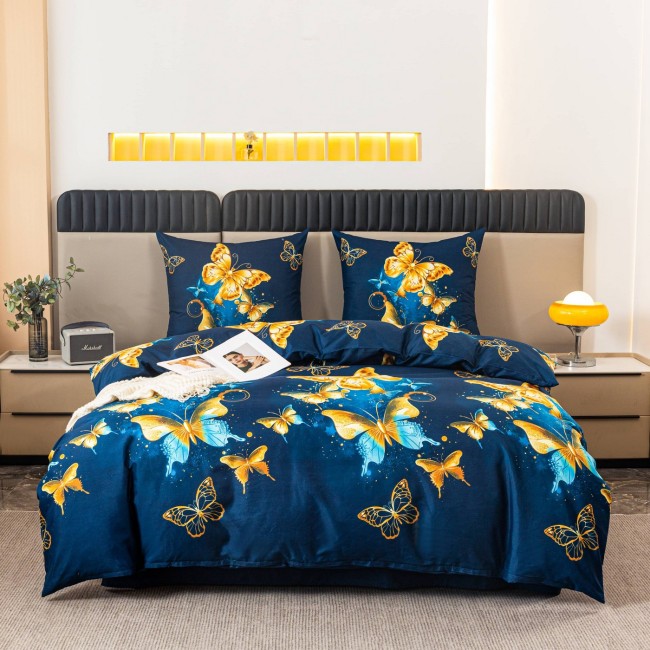 Przejdź do produktu Pościel 160x200 motyle komplet 3cz AML 3369