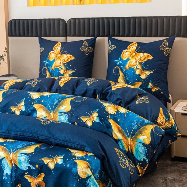 Przejdź do produktu Pościel 160x200 motyle komplet 3cz AML 3369