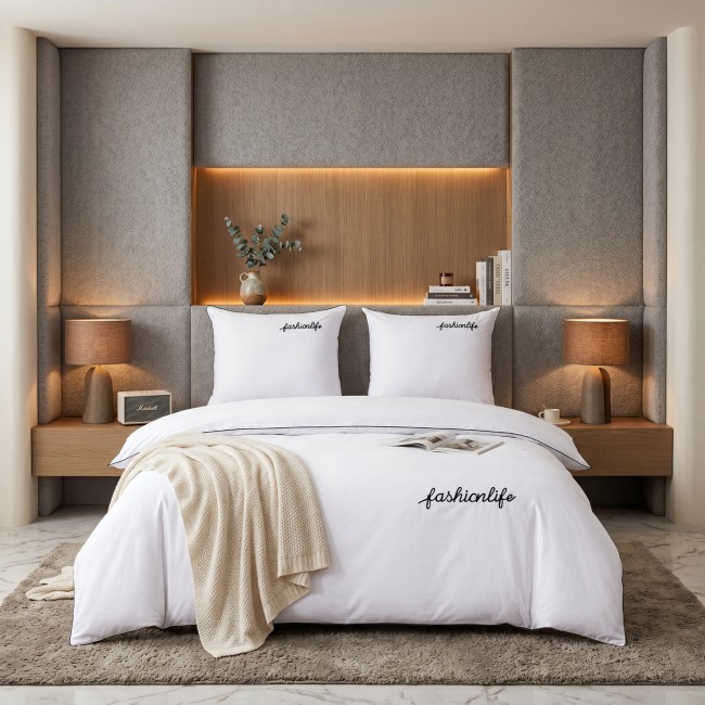 Przejdź do produktu Pościel Bawełniana 160x200 Biała Fashionlife 3416