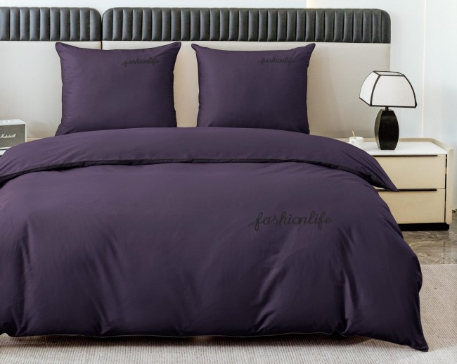 Przejdź do produktu Pościel Bawełniana 160x200 Śliwkowa Fashionlife 3444