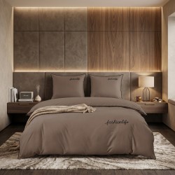 Pościel Bawełniana 200x220 Taupe Fashionlife 3410