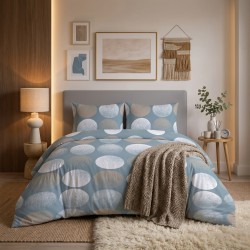 Pościel 200x220 Pastelowe Koła 5934B