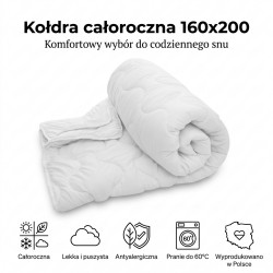 Kołdra 160x200 cechy produktu