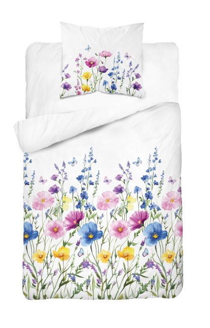 Przejdź do produktu Pościel Bawełniana 140x200 Letni Ogród 5941A
