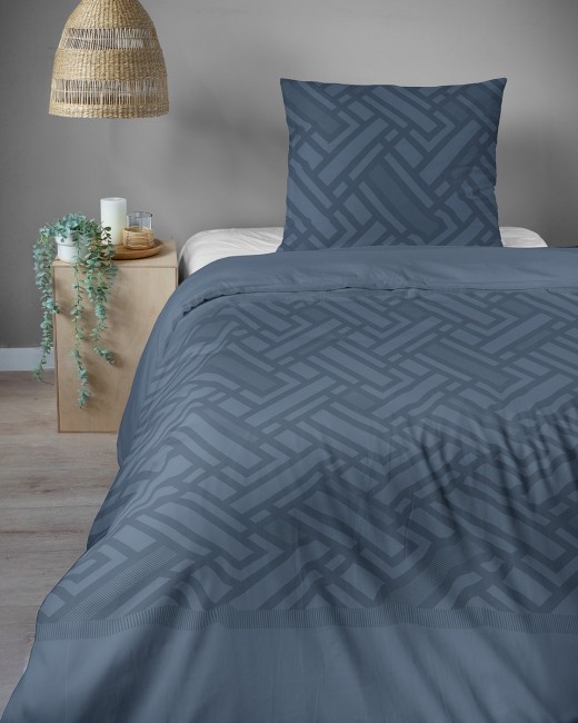 Przejdź do produktu Pościel 140x200 Bawełna satynowa 100% Dark Line 5938B