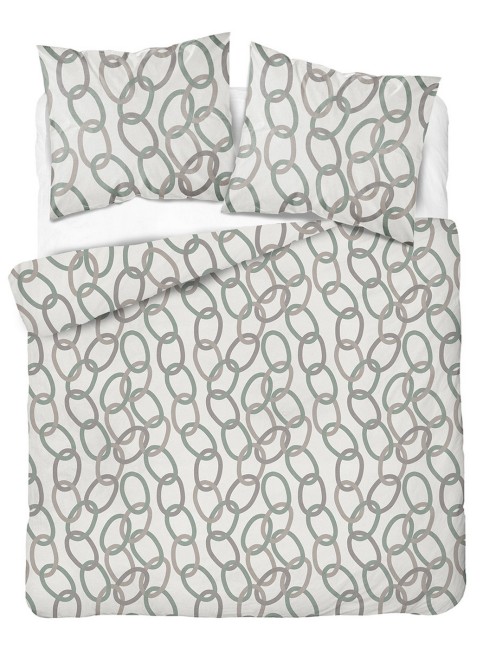 Przejdź do produktu Pościel 200x220 Bawełna satynowa 100% Soft Circles 5993B