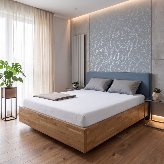 Przejdź do produktu Prześcieradło z gumką 120x200 bawełniane białe