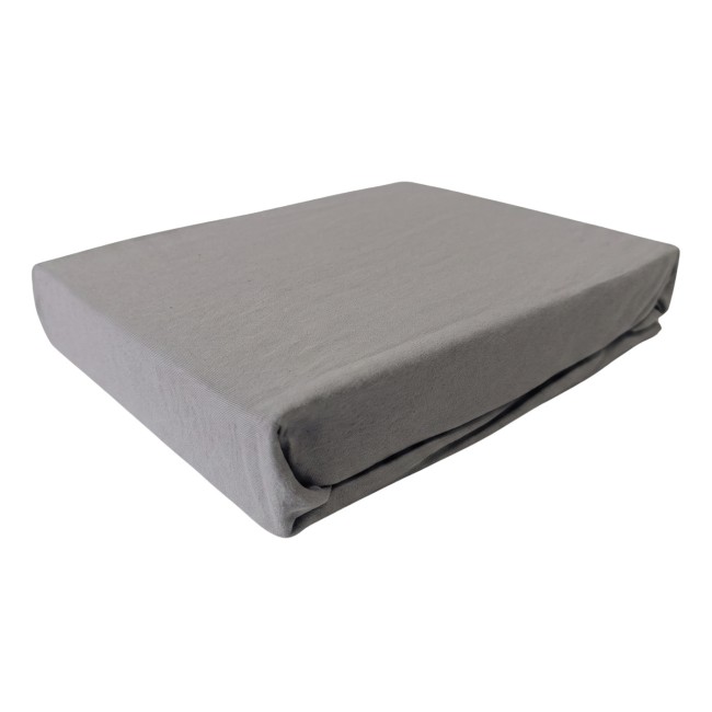 Przejdź do produktu Prześcieradło jersey z gumką 160x200 ciemny szary