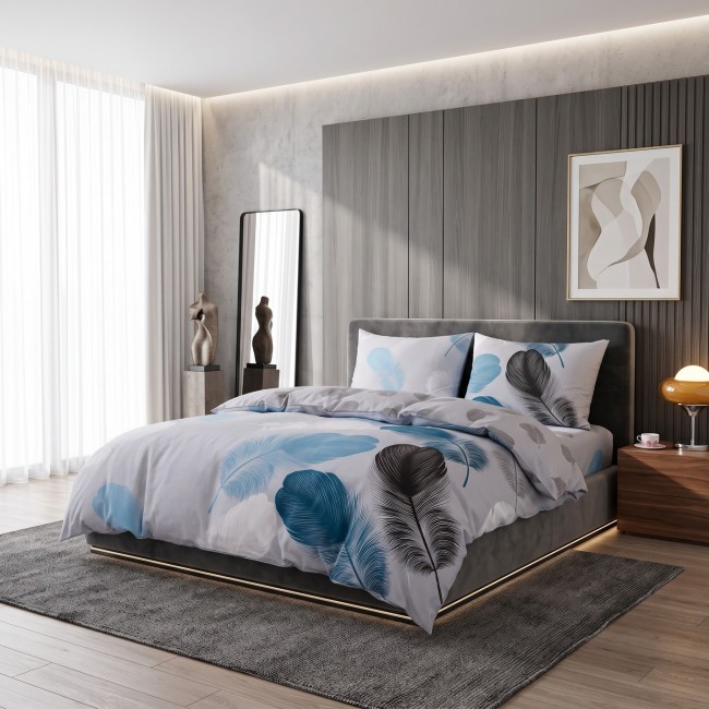 Przejdź do produktu Pościel Bawełniana Satynowa 160x200 w pióra