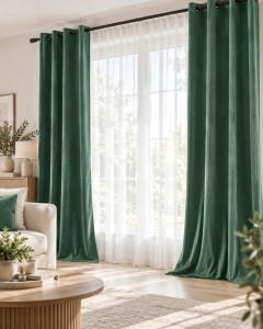 Zasłona 140x250 na przelotkach welurowa CELADON
