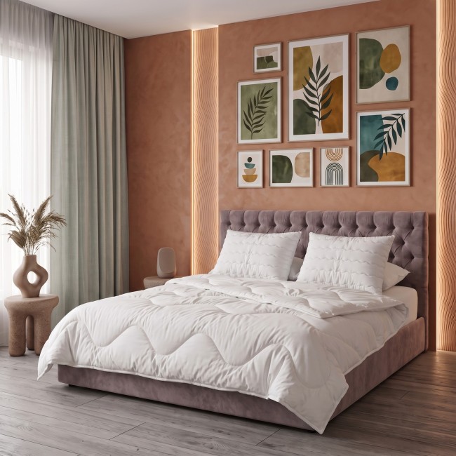Przejdź do produktu Kołdra 200x220 + 2 poduszki 70x80 całoroczna antyalergiczna HCS