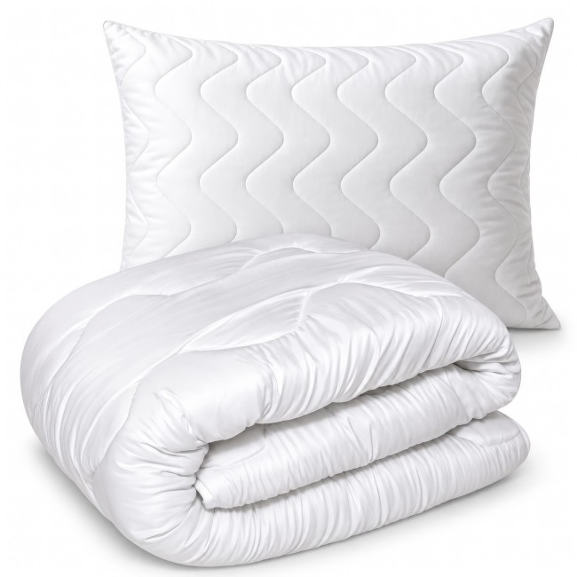 Przejdź do produktu Komplet kołdra całoroczna 140x200 400 g/m² + poduszka 70x80 LUNELLA