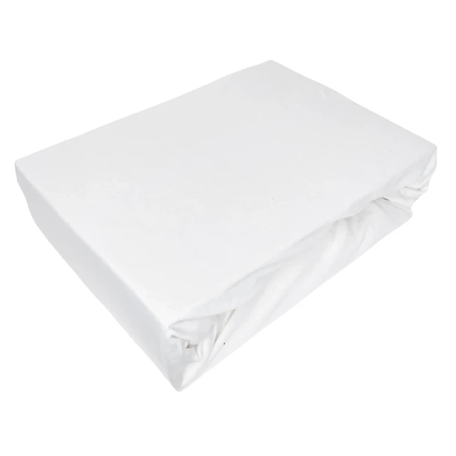Przejdź do produktu Prześcieradło z gumką 140x200 100% bawełna białe