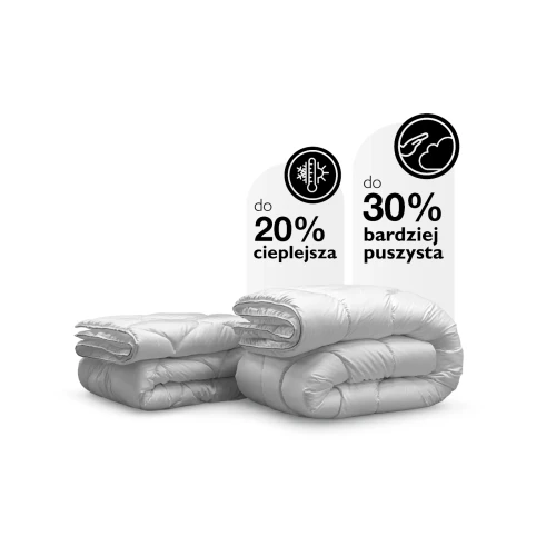 Kołdra antyalergiczna 160x200 30% bardziej puszysta