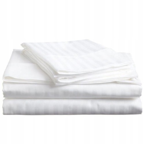 Pościel hotelowa 140x200 adamaszek bawełna 100%