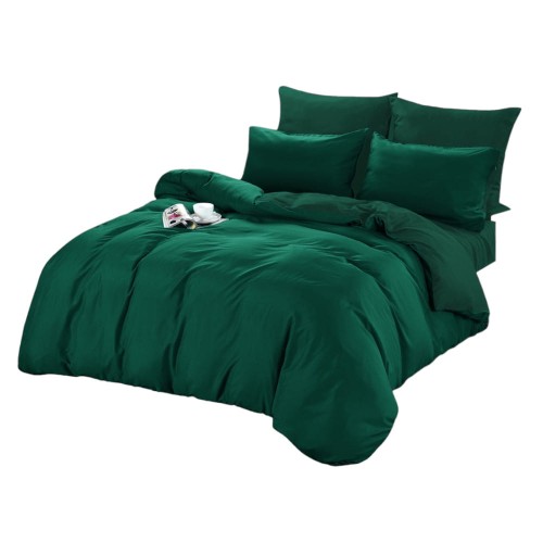 Pościel w kolorze głębokiej zieleni 160x200