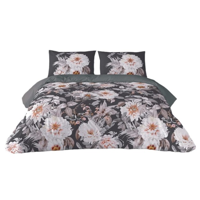 Przejdź do produktu Pościel satynowa bawełna 160x200 w kwiaty PRESTIGE 11