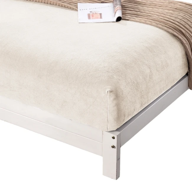 Przejdź do produktu Prześcieradło z gumką 160x200 Miś Ecru