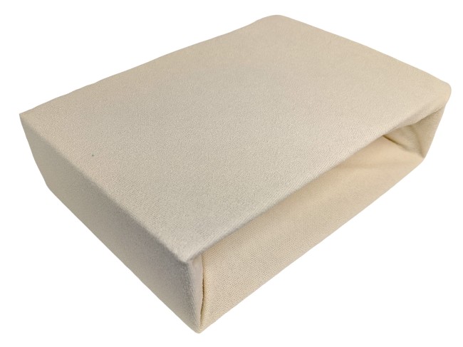 Przejdź do produktu Prześcieradło frotte z gumką 140x200 ecru 