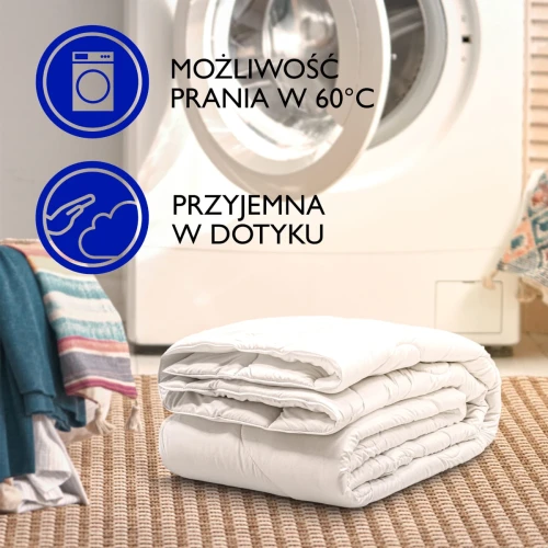 kołdra 140x200 możliwość prania w pralce
