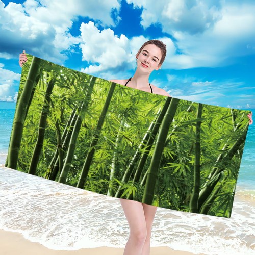 Ręcznik plażowy szybkoschnący 100x180 z mikrofibry H44