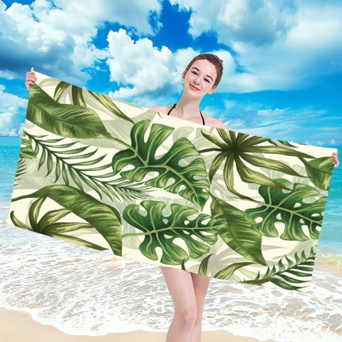 Ręcznik plażowy szybkoschnący 100x180 z mikrofibry H55