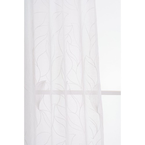 firanki do salonu 145x250 z haftem przelotka