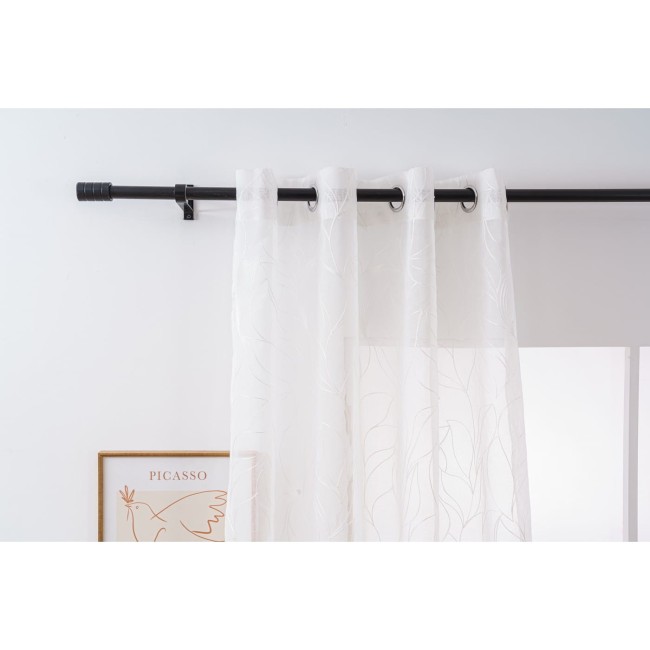 Przejdź do produktu firanki do salonu 145x250 z haftem przelotka