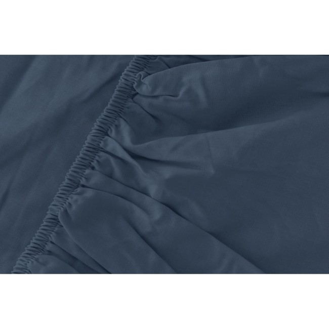 Przejdź do produktu Prześcieradło z gumką 140x200 bawełna satynowa DENIM