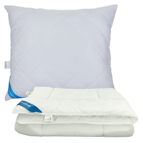 Kołdra i poduszka 140x200 całoroczna Sensidream 