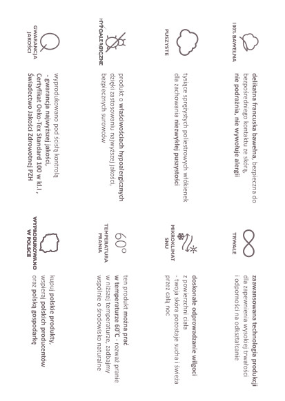 kołdra letnia bawełniana 140x200 ulotka