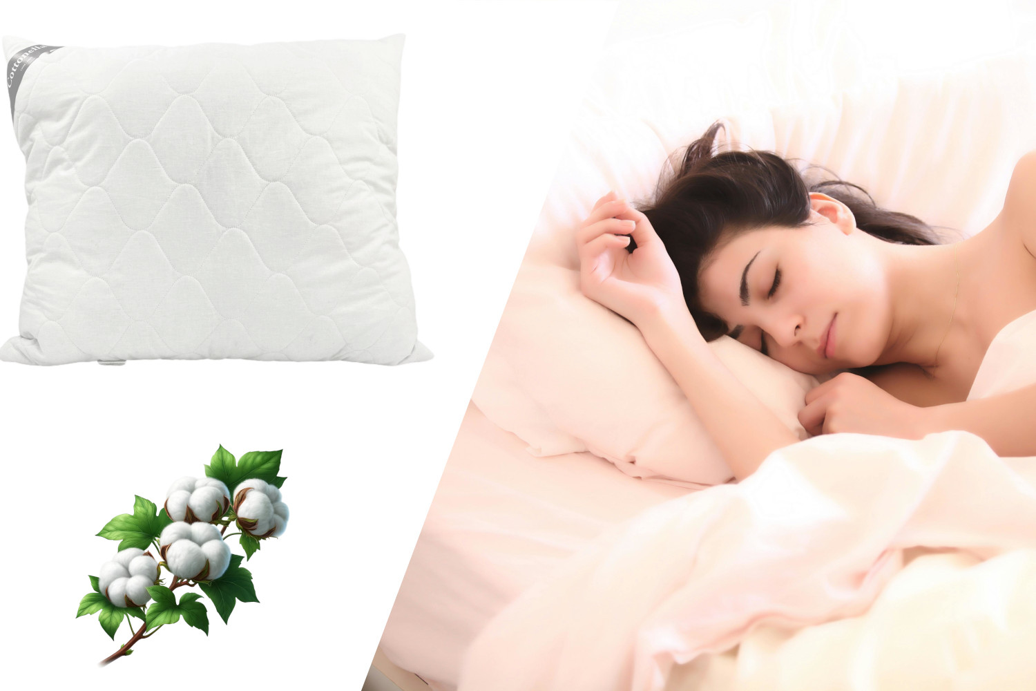 poduszka bawełniana 70x80