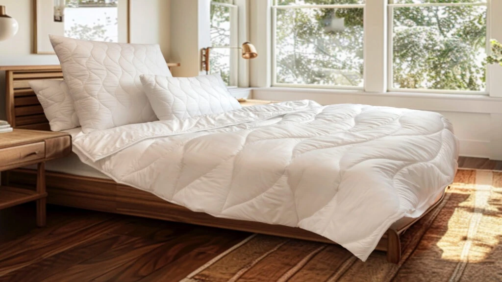 kołdra lively 160x200 w sypialni