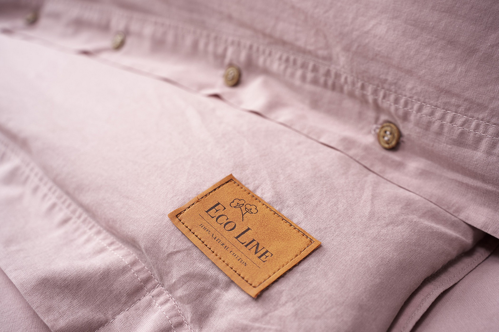 pościel eco line 200x220 różowa