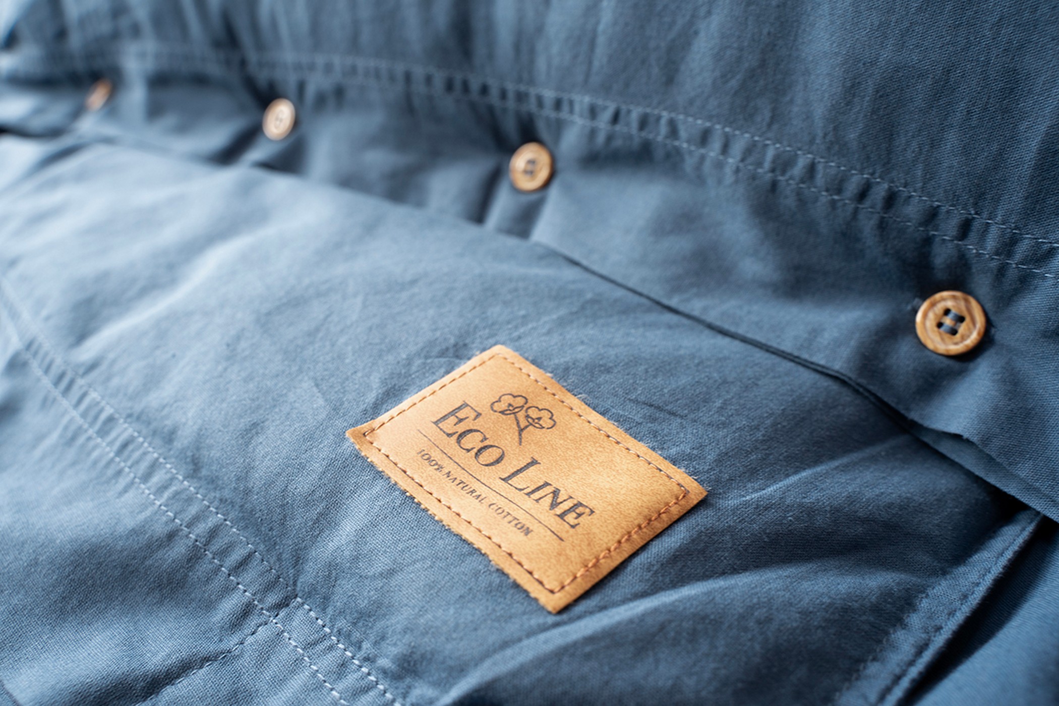 pościel eco line 200x220 denim