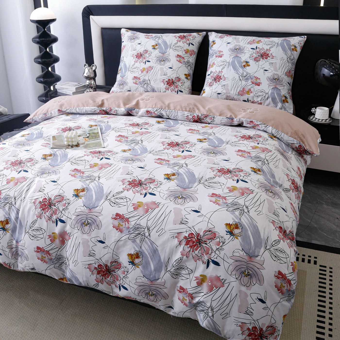 pościel bawełniana 160x200 xw 3019