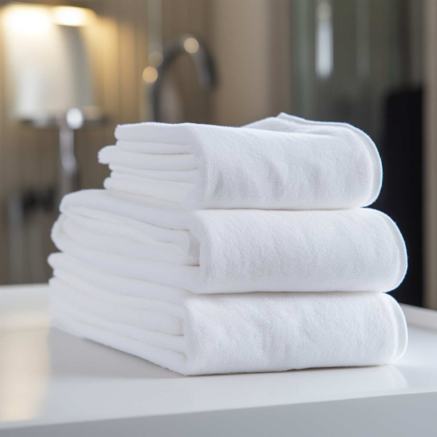 ręcznik 50x100 hotelowy biały